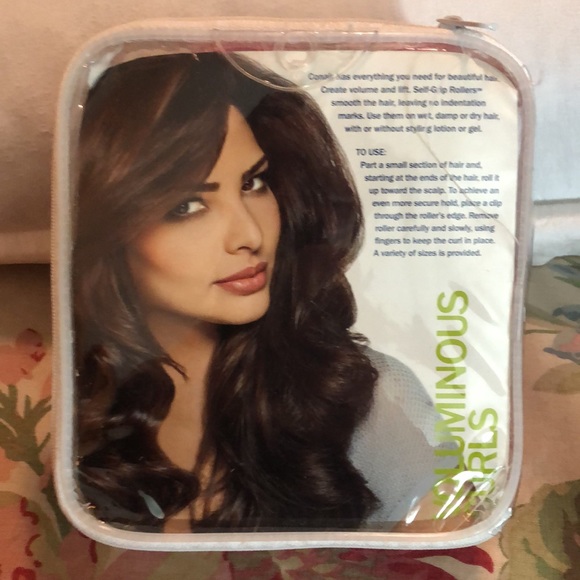 Vintage CONAIR Voluminous Curls Soft Round Rollers Velcro-Like Wrap Old-School - Picture 2 of 10
